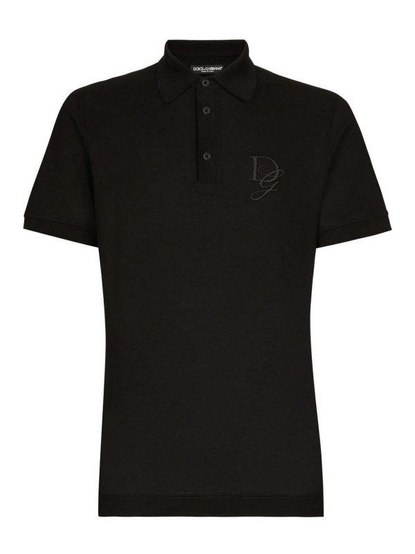 DOLCE & GABBANA: polo shirts - Short Sleeve Polo Shirt