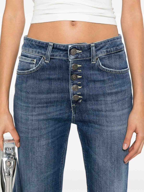 The Best Shops DONDUP: ブーツカットジーンズ - ブーツカットジーンズ - ブルー