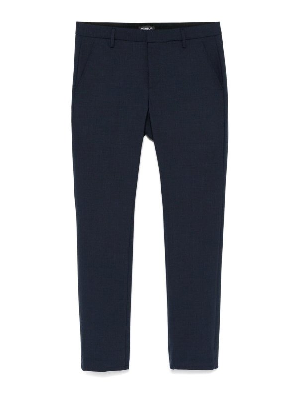 DONDUP: カジュアルトラウザー - カジュアルパンツ - 黒