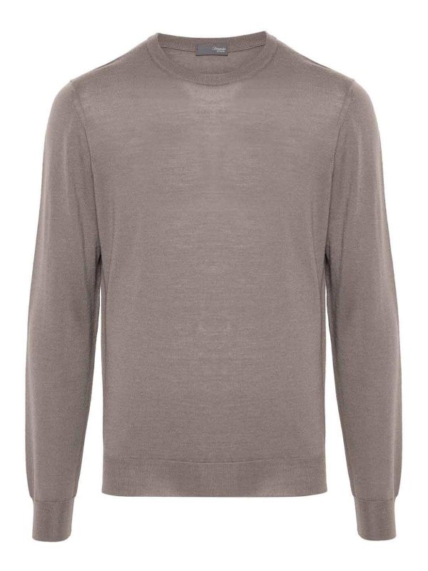 DRUMOHR: Pull col rond - Pull Col Rond - Gris