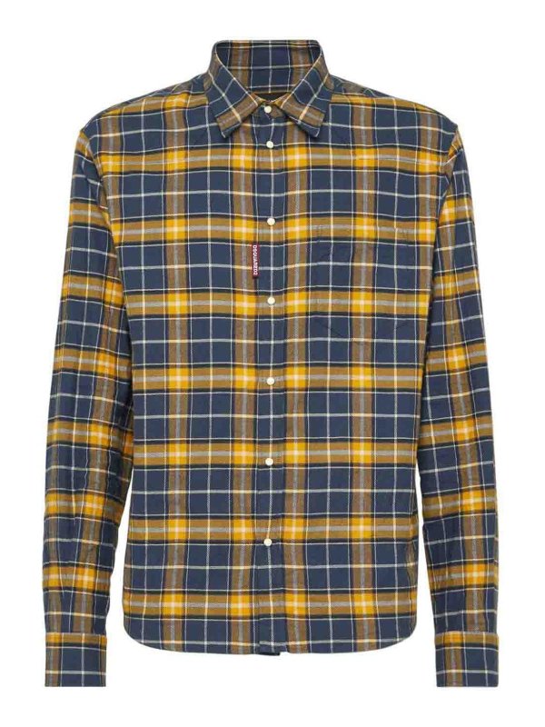 DSQUARED2: Camisas - Camisa - Azul