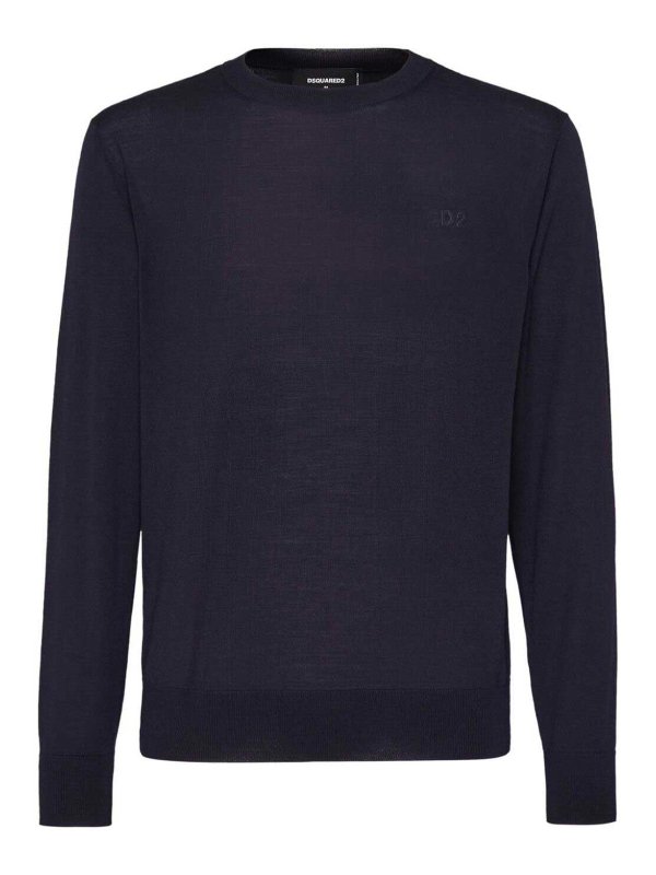 DSQUARED2: crew necks - Crew-Neck Sweater