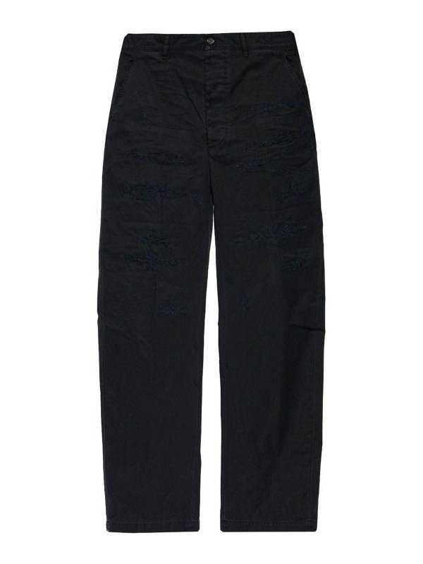DSQUARED2: Trousers Shorts - Ripped Chino Pants