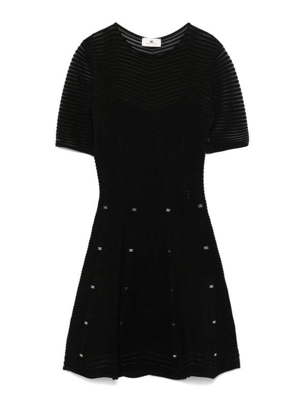 ELISABETTA FRANCHI: abiti al ginocchio - Vestito  in maglia