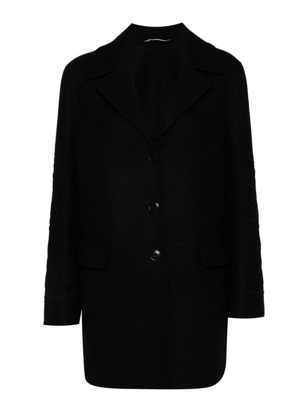 ERMANNO SCERVINO: short coats - Single-Breasted Coat