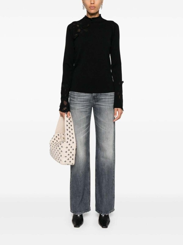 ERMANNO SCERVINO: maglia a collo alto e polo online - Maglione a collo alto