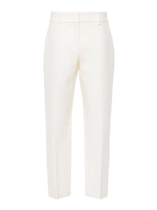 ERMANNO SCERVINO: Pantalons casual - Pantalons Décontractés - Blanc