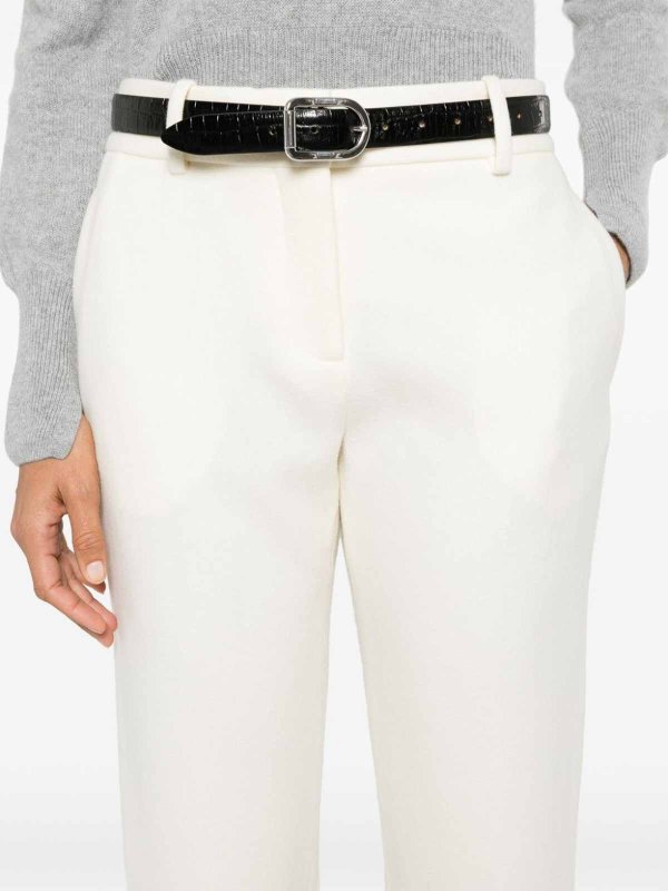 Pantalons Décontractés - Blanc shop online: ERMANNO SCERVINO