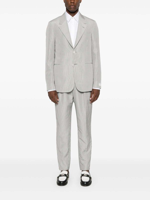 FENDI: Tailored & Formal trousers online - Striped Tailored Pants