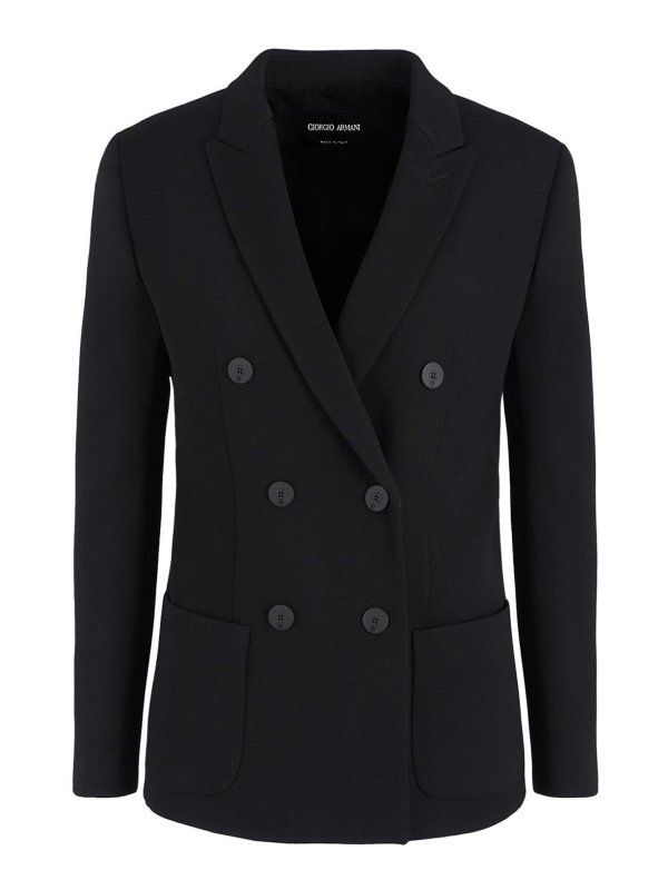 GIORGIO ARMANI: ブレザー - ブレザー - 黒