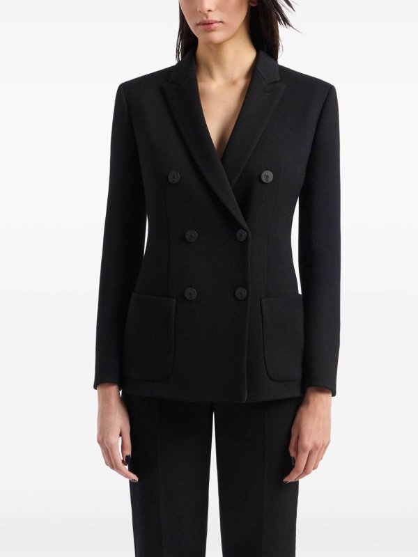 GIORGIO ARMANI: ブレザー online - ブレザー - 黒