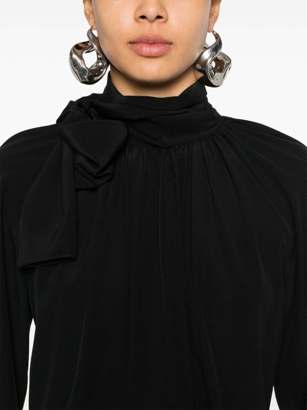 Blouse With Knot Collar shop online: GIVENCHY
