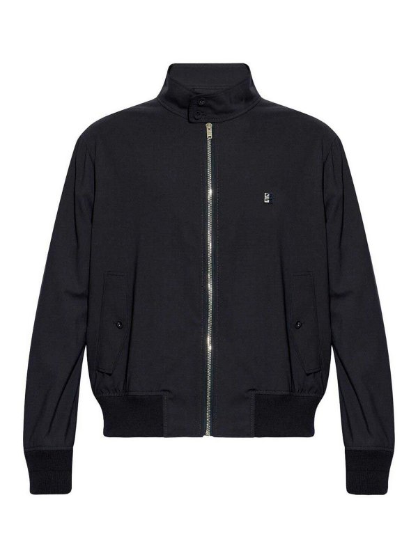 GIVENCHY: カジュアルジャケット - カジュアルジャケット - ブルー