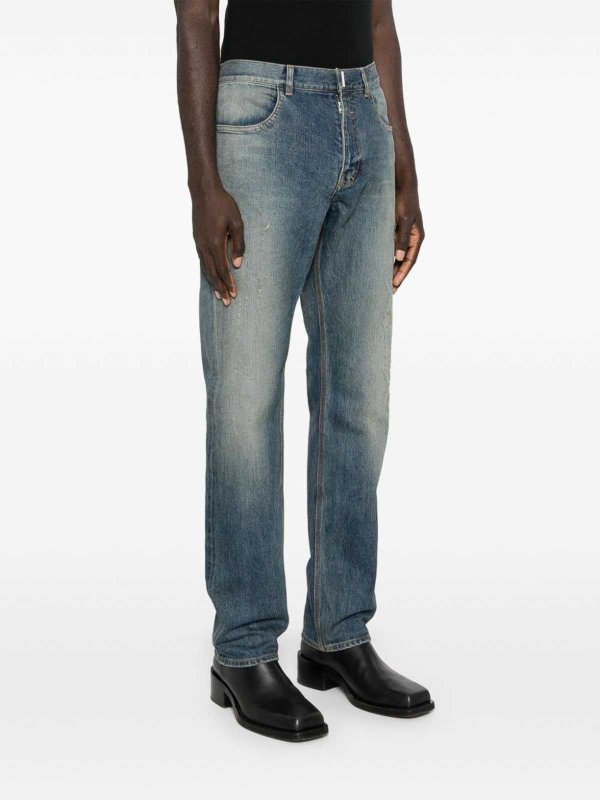 GIVENCHY buy online ストレートジーンズ - ダークウォッシュ