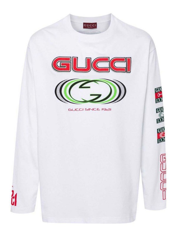 GUCCI: t-shirts - Long Sleeve T-Shirt
