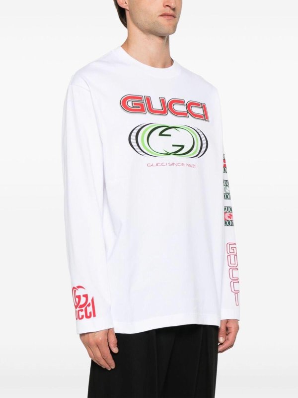 The Best Shops GUCCI: t-shirts - Long Sleeve T-Shirt
