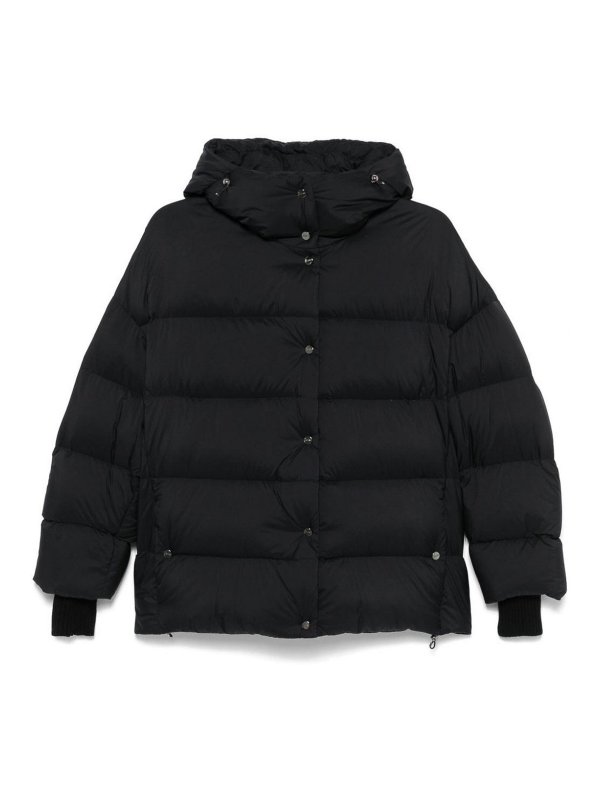 HERNO: Chaquetas Bomber - Chaqueta Bomber - Negro