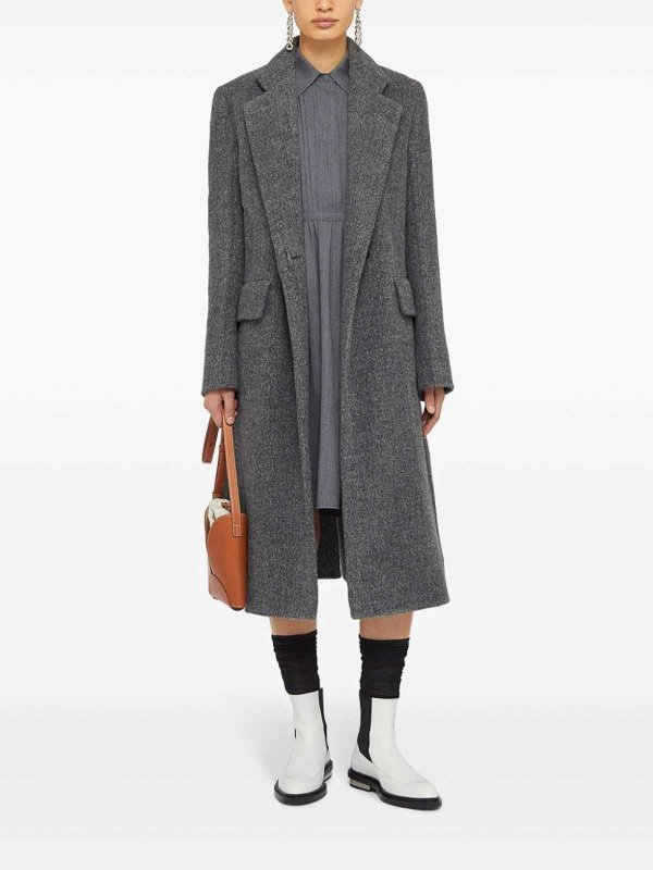 JIL SANDER: ショートコート online - ショートコート - 黒