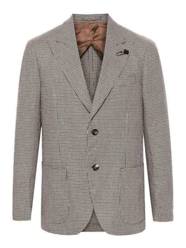 LARDINI: カジュアルジャケット - カジュアルジャケット - マルチカラー