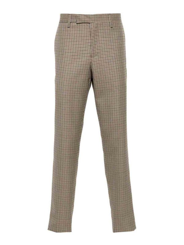 LARDINI: カジュアルトラウザー - カジュアルパンツ - マルチカラー