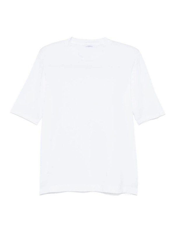 MALO: crew necks - Short Sleeve Crew-Neck Sweater