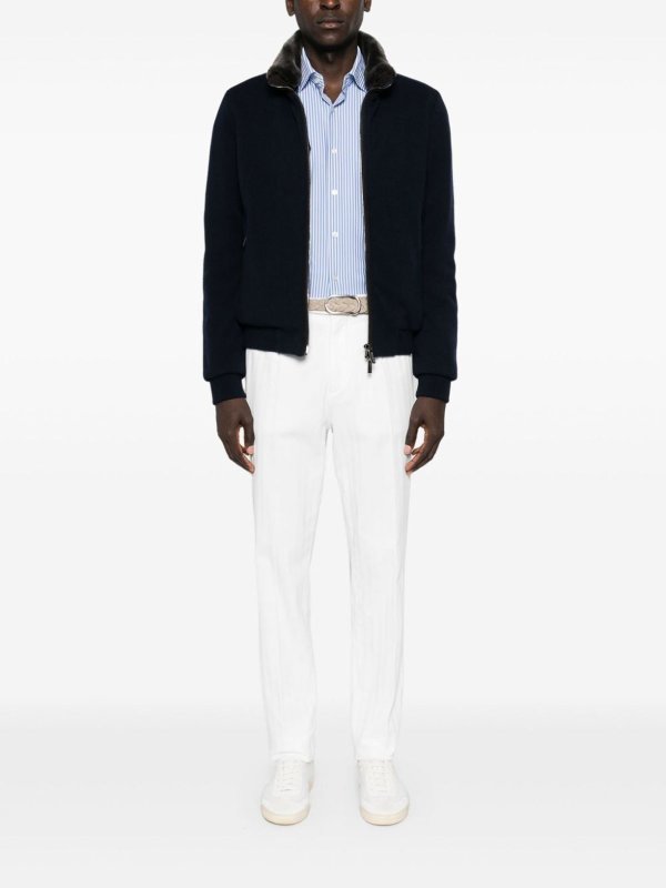 MOORER: padded jackets online - `Bellati` Padded Jacket