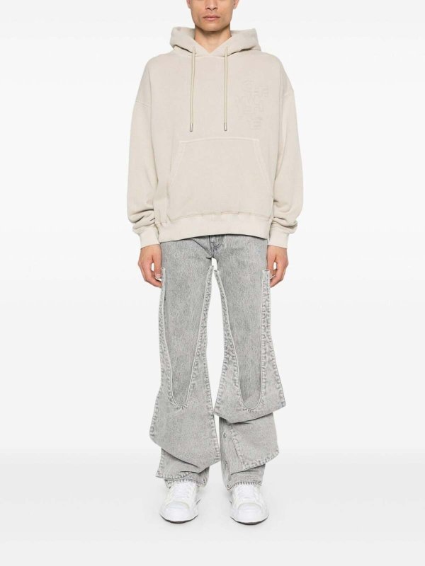 OFF-WHITE: Sudaderas y suéteres online - Sudadera - Marrón