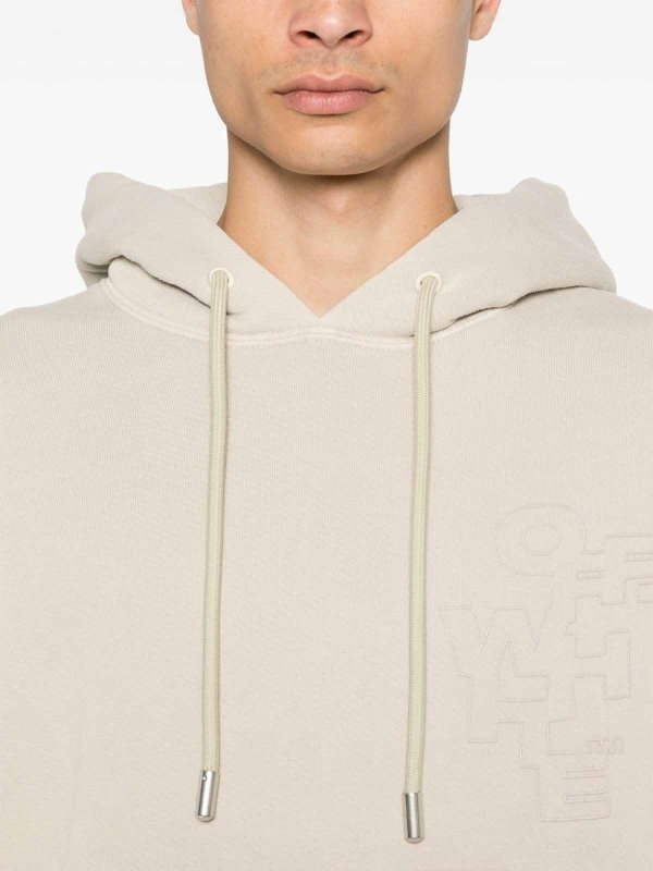 The Best Shops OFF-WHITE: Sudaderas y suéteres - Sudadera - Marrón