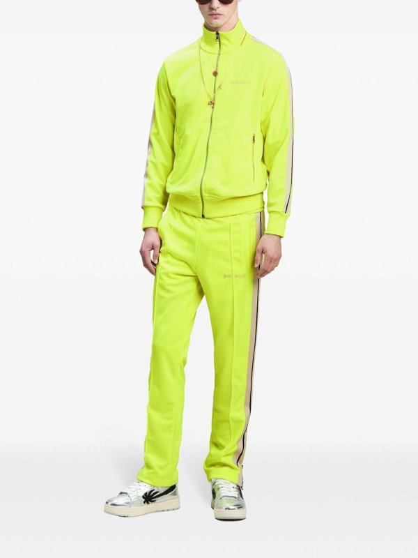 Palm Angels: giacche casual online - Giacca della tuta `Classic Logo Fluo`