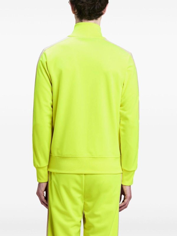 The Best Shops Palm Angels: Giacca della tuta `Classic Logo Fluo`