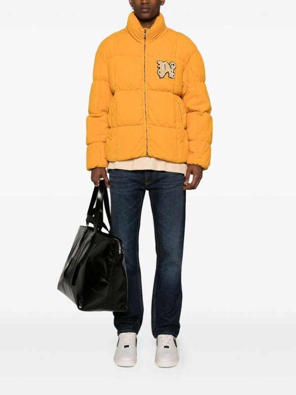 Palm Angels: bootcut jeans online - `Midnight Monogram` 5-Pocket Jeans