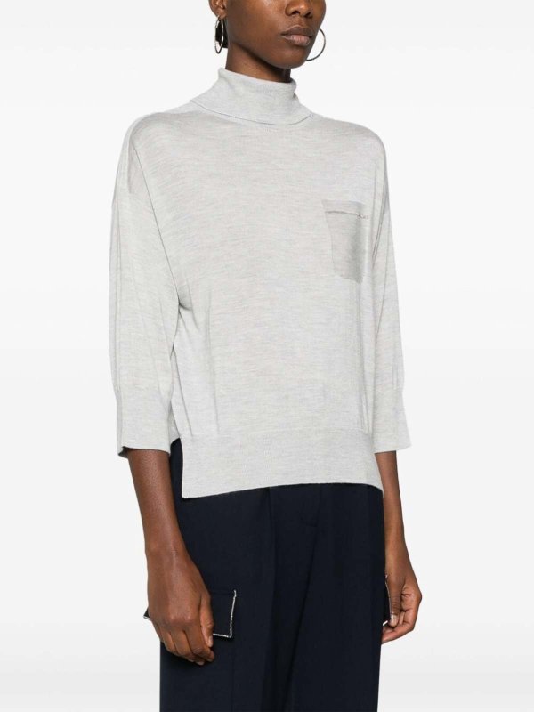 The Best Shops PESERICO: crew necks - Knitted Sweater