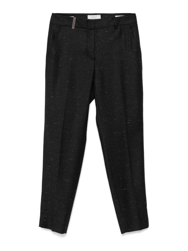 PESERICO: casual trousers - Cigarette Pants