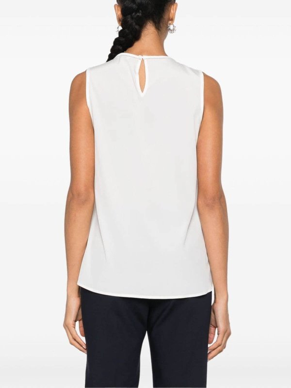 シャツ - 白 shop online: PESERICO