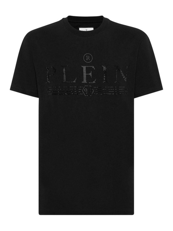 PHILIPP PLEIN: t-shirts - `Tattoo` Round-Neck T-Shirt