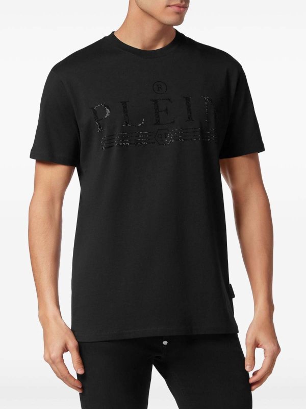 `Tattoo` Round-Neck T-Shirt shop online: PHILIPP PLEIN