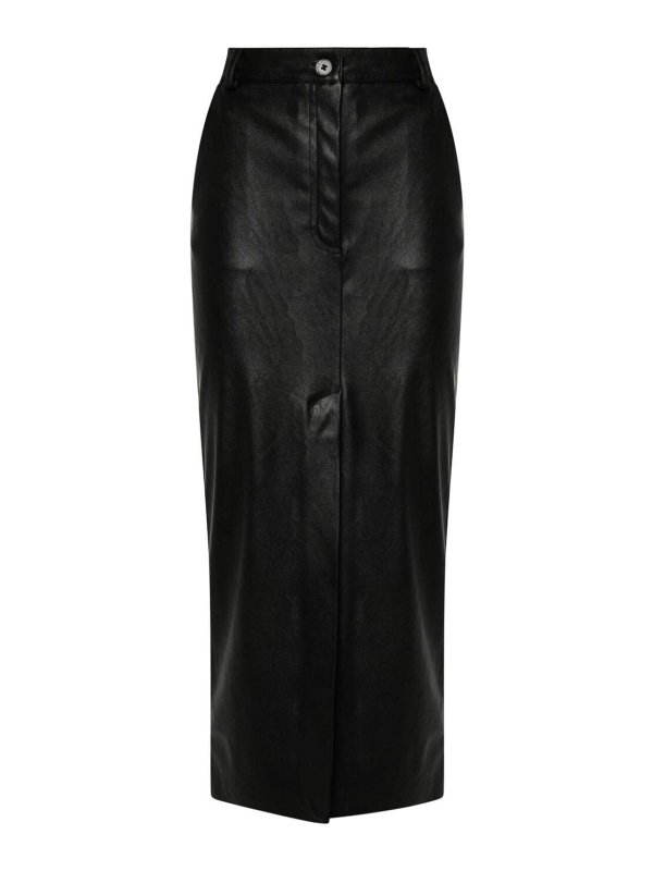 Pinko: Jupes midi et au genou - Jupe Midi - Noir