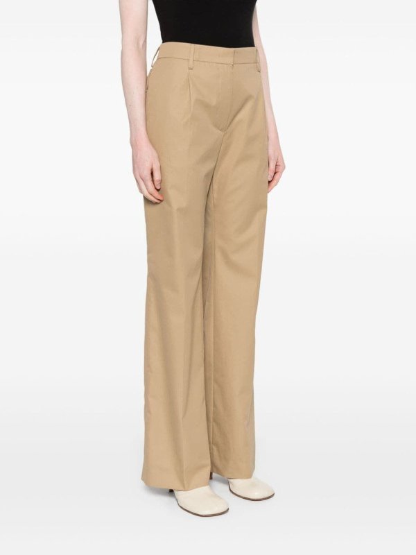 The Best Shops PRADA: casual trousers - Cotton Twill Pants