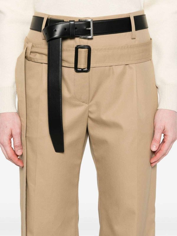 Cotton Twill Pants shop online: PRADA