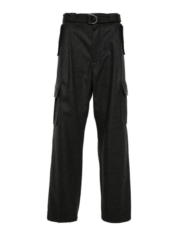 PRADA: casual trousers - Flannel Pants