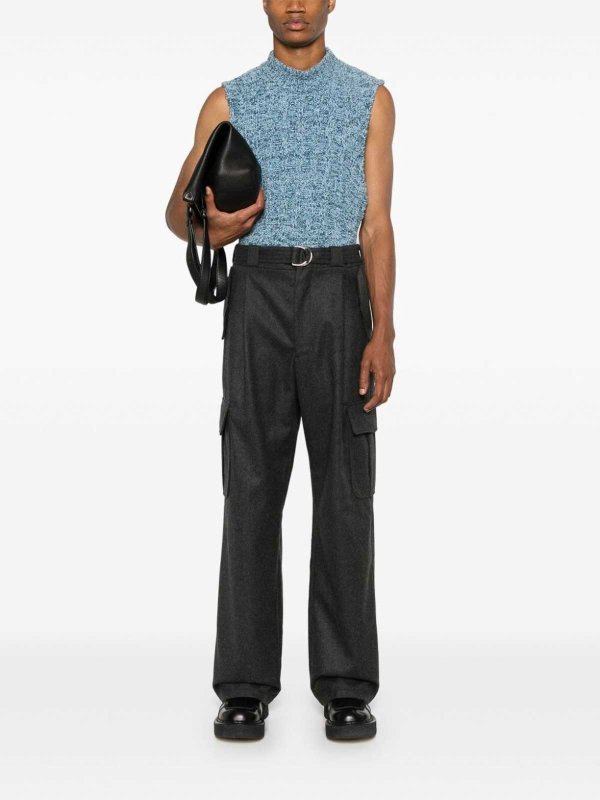PRADA: casual trousers online - Flannel Pants