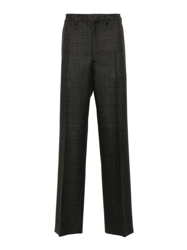 PRADA: casual trousers - `Galles` Printed Pants