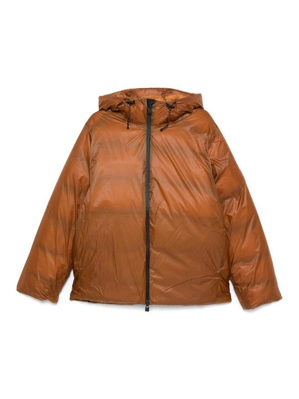 RAINS: ダウン・ハイテクジャケット - ダウンジャケット - ブラウン