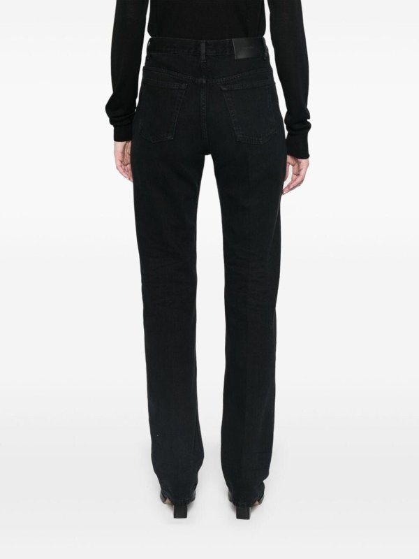 The Best Shops SAINT LAURENT: straight leg jeans - Mid Rise Straight Jeans