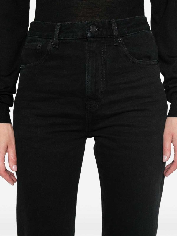 Mid Rise Straight Jeans shop online: SAINT LAURENT