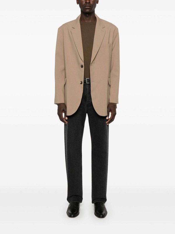 SAINT LAURENT: straight leg jeans online - Loose Straight Jeans