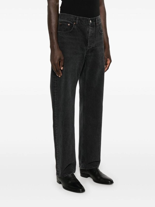 The Best Shops SAINT LAURENT: straight leg jeans - Loose Straight Jeans