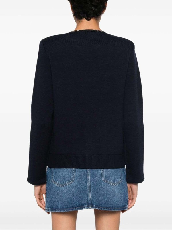 Embellished Knit Cardigan shop online: Self Portrait