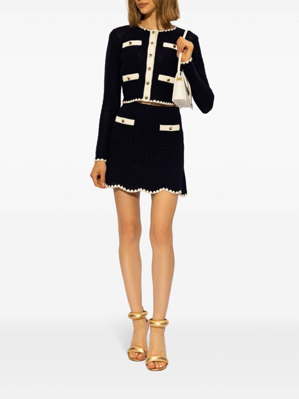 Self Portrait: Cárdigans online - Cárdigan - Azul Oscuro