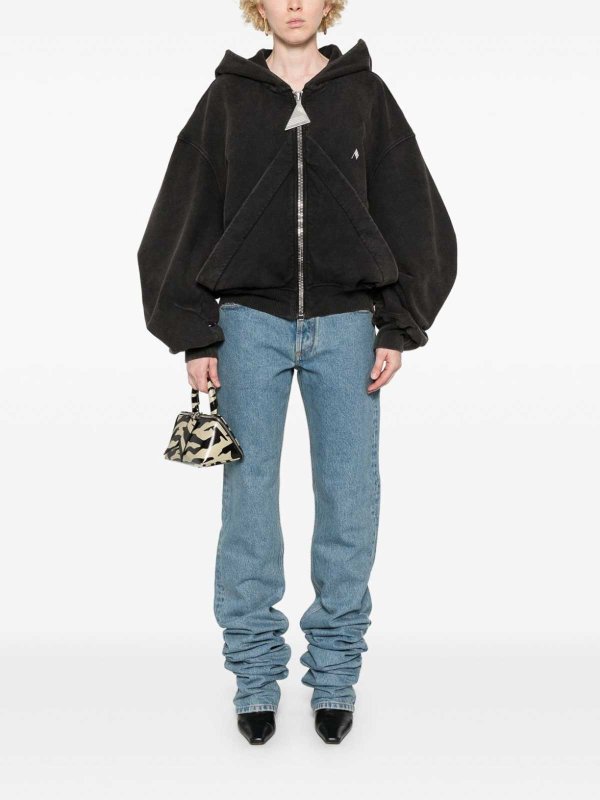 The Attico: Jeans boot-cut online - Jeans Boot-Cut - Azul